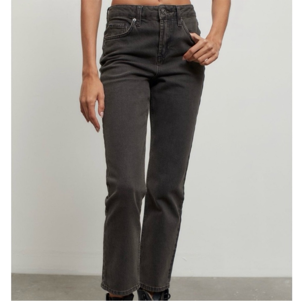 Urban Outfitters BDG Women's Skinny Straight Black Jeans High Waisted 31